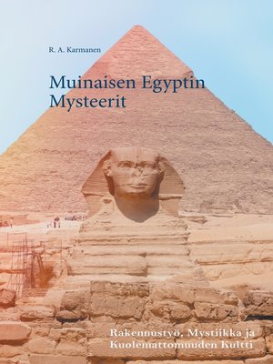 cover image of Muinaisen Egyptin Mysteerit
